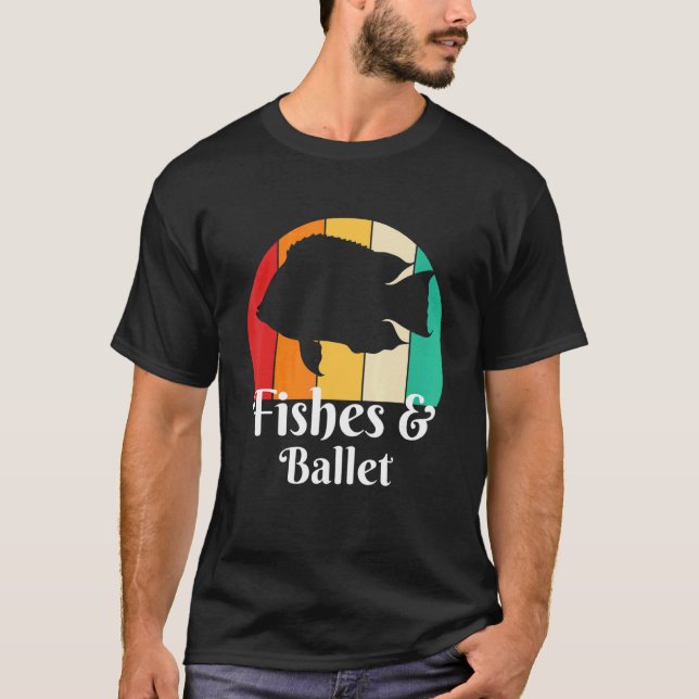 Fishes And Ballet Dancing T-Shirt (Front)