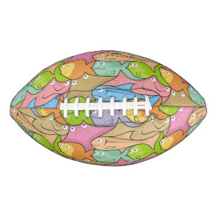 Fishes cartoon football