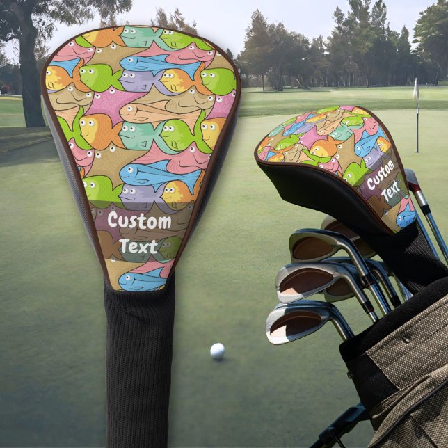 Fishes Cartoon Golf Head Cover (Creator Uploaded)
