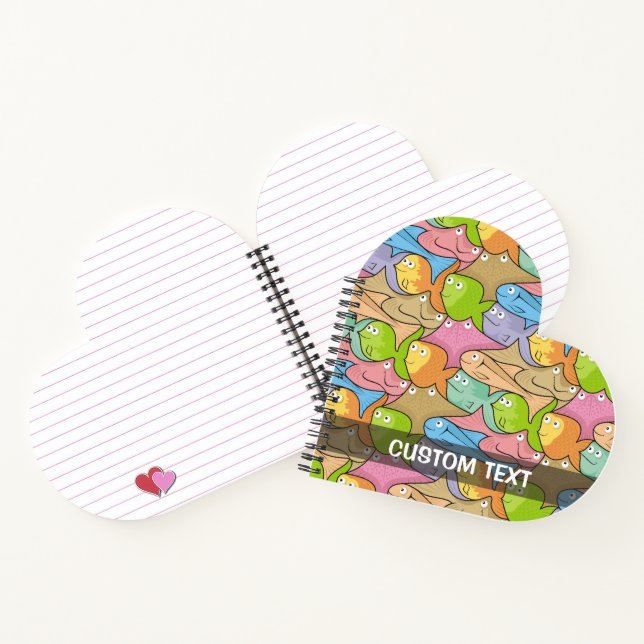 Fishes cartoon notebook (Inside)