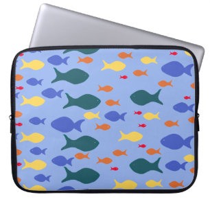 Fishes Colourful fish Neoprene Laptop Sleeve 15"