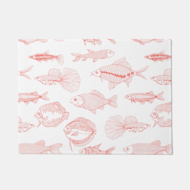 Fishes Doormat (Front)