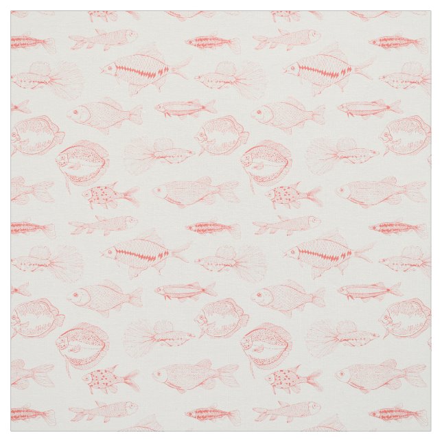 Fishes Fabric (Swatch)
