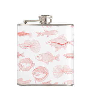 Fishes Hip Flask