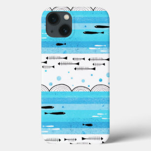 Fishes in the sea iPhone 13 case