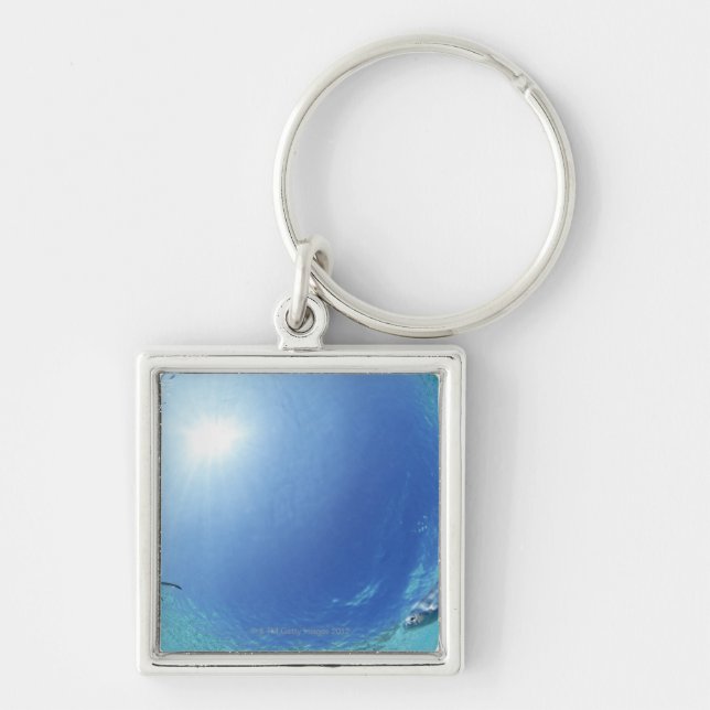 Fishes in the sea key ring (Front)