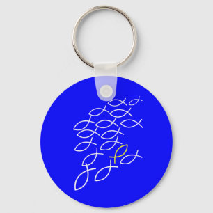 Fishes Key Ring