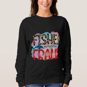 Fishes Monogram Frame Sweatshirt