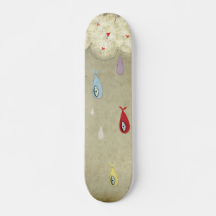 Fishes Rain Skateboard