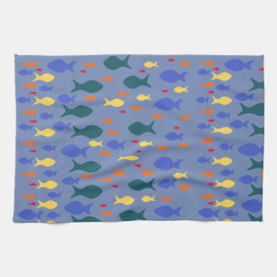 Fishes Tea Towel