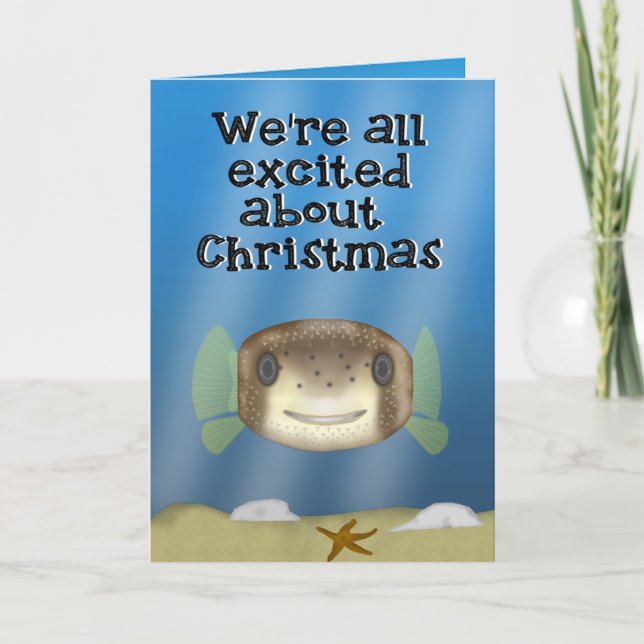 FishFolkArt 2018 Holiday Card (Front)