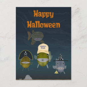 FishFolkArt 2019 Halloween Card