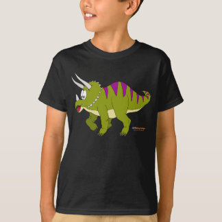 Fishfry Designs Dark Triceratops T-Shirt