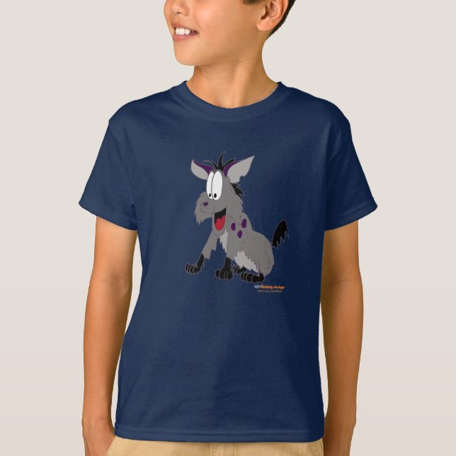 Fishfry Designs Hyena Youth T-shirt (Front)