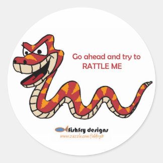 Fishfry Designs Rattlesnake stickers