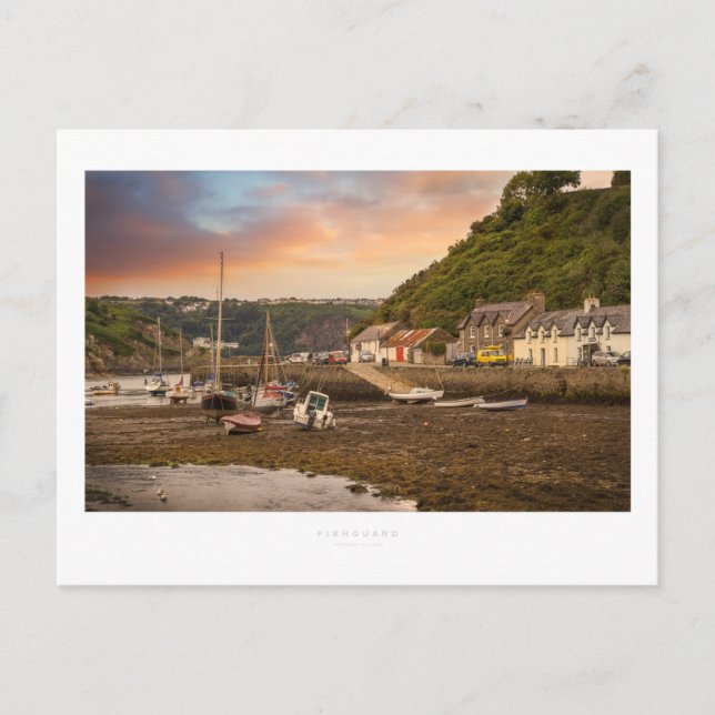 Fishguard Postcard (Front)