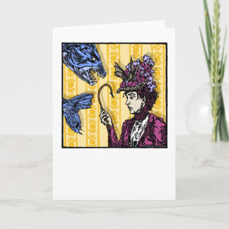 Fishhook - Blank Inside Pop Goth Nightmare  Card