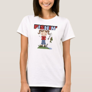 Fishin' Girl T-shirts and Gifts