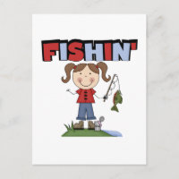 Fishin' Girl T-shirts and Gifts