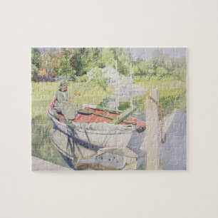 Fishing, 1909 jigsaw puzzle