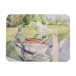 Fishing, 1909 magnet