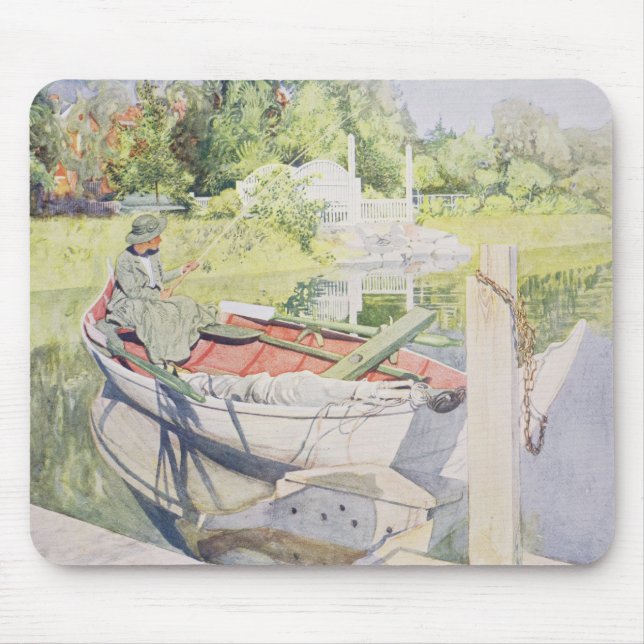 Fishing, 1909 mouse pad (Front)