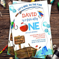 Fishing 1st Birthday Boy O-fish-ally