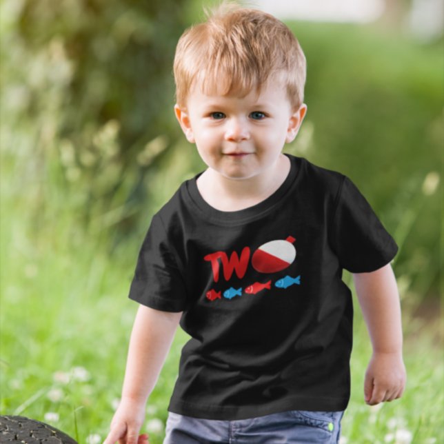 Fishing 2nd Birthday Toddler T-Shirt (Creator Uploaded)