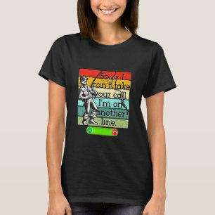 Fishing 5 Another Line Fish Retro Vintage Sunset T-Shirt