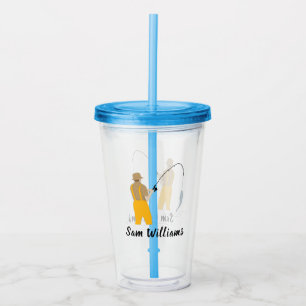 Fishing Acrylic Tumbler