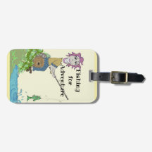 Fishing Adventure necessity Luggage Tag