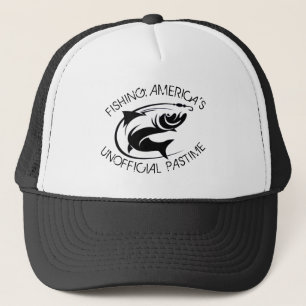 Fishing America's Unofficial Pastime Trucker Hat