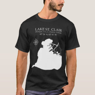Fishing and American Flag T-Shirt