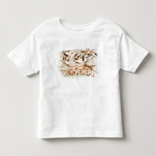 Fishing and fowling in the marshes toddler T-Shirt