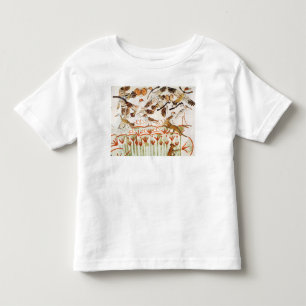 Fishing and fowling in the marshes toddler T-Shirt
