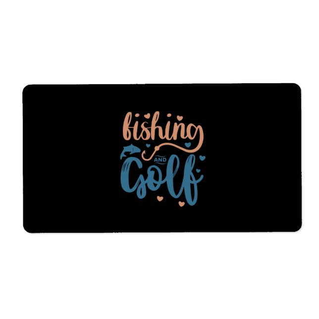 Fishing And Golf (Front)