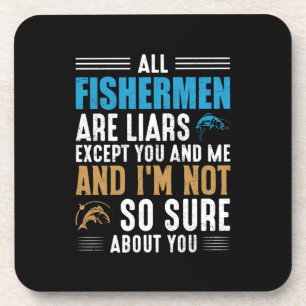 Fishing Art All Fisherman Coaster