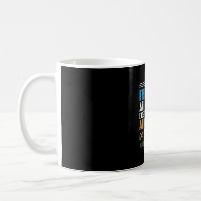 Fishing Art All Fisherman Coffee Mug (Left)
