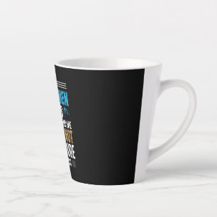 Fishing Art All Fisherman Latte Mug
