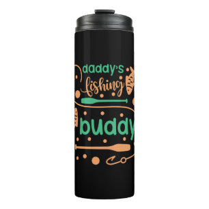 Fishing Art Daddy Fisher Friends Thermal Tumbler
