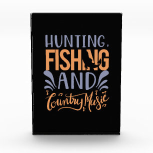 Fishing Art Hunting Fishing And Country Music Photo Block