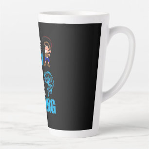 Fishing Art I Could Have Gone Fishing Latte Mug