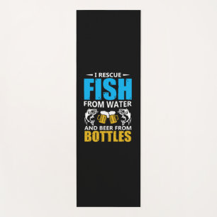 Fishing Art I Rescue Fish From Water Yoga Mat