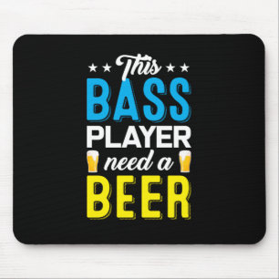 Fishing Art This Fisher Need A Beer Mouse Pad