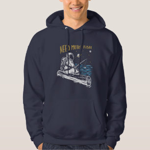 Fishing Astronaut Hoodie