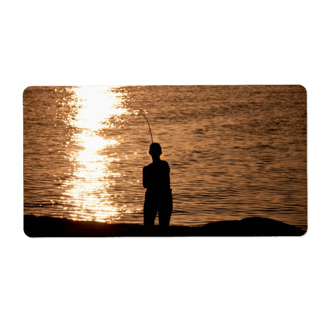 Fishing at sunset (Front)