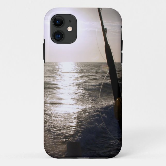 Fishing at Sunset iPhone5 case (Back)