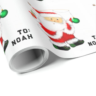 Fishing Baby Boy Gift Wrapping Paper