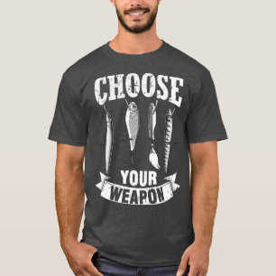Fishing Bait Fish Fisherman Fishing Rod T-Shirt