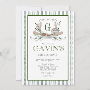 Fishing Birthday invitation